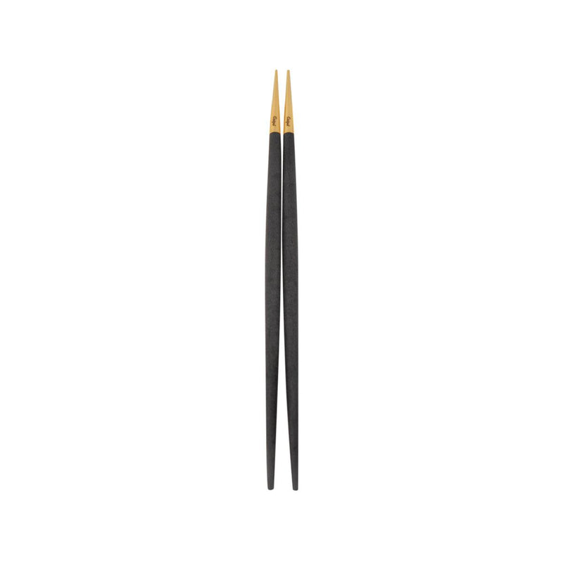 CUTIPOL GOA Chopsticks Set - Black / Gold