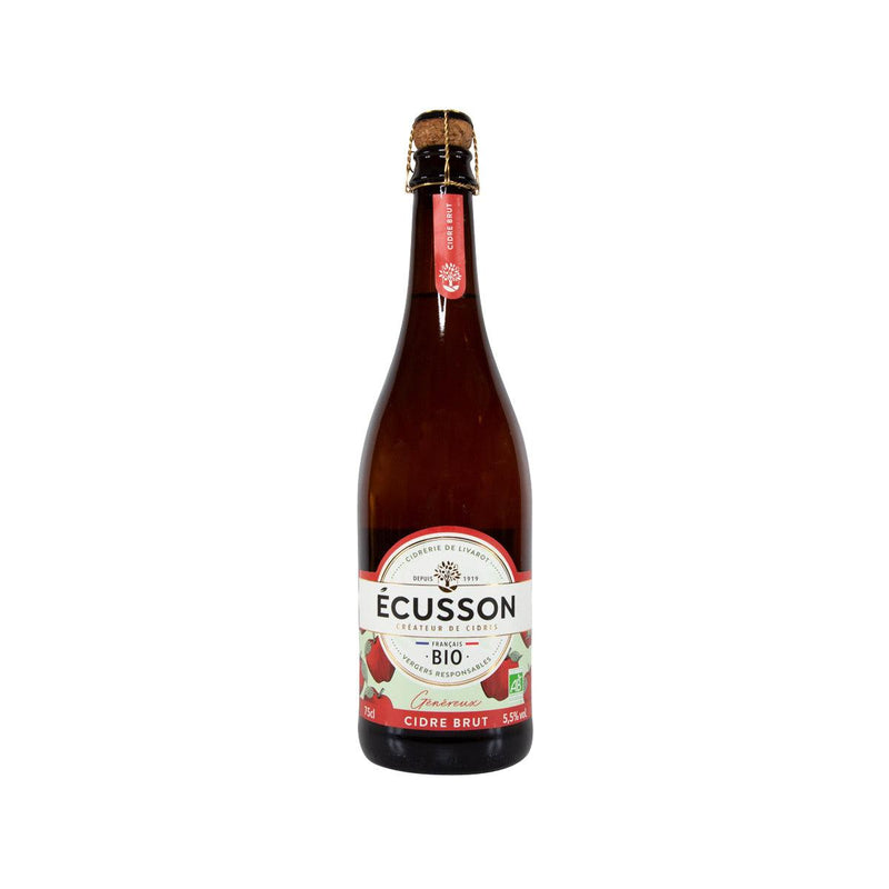 ECUSSON Organic Dry Cider (Alc 5.5%)  (750mL)