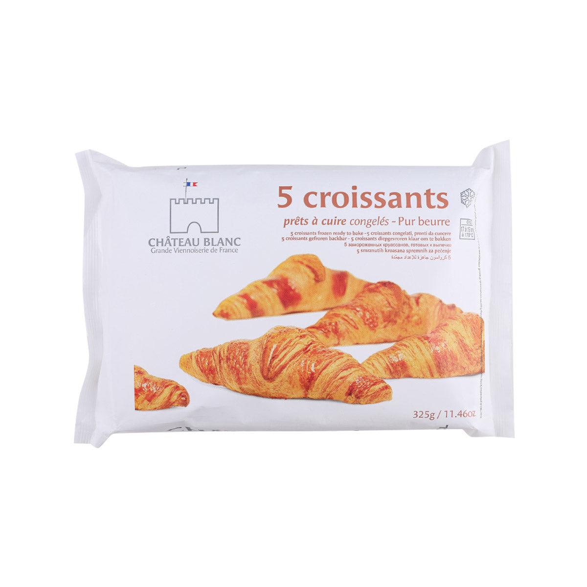 CHATEAU BLANC Pure Butter Croissants, 325g – Gourmet French Pastry