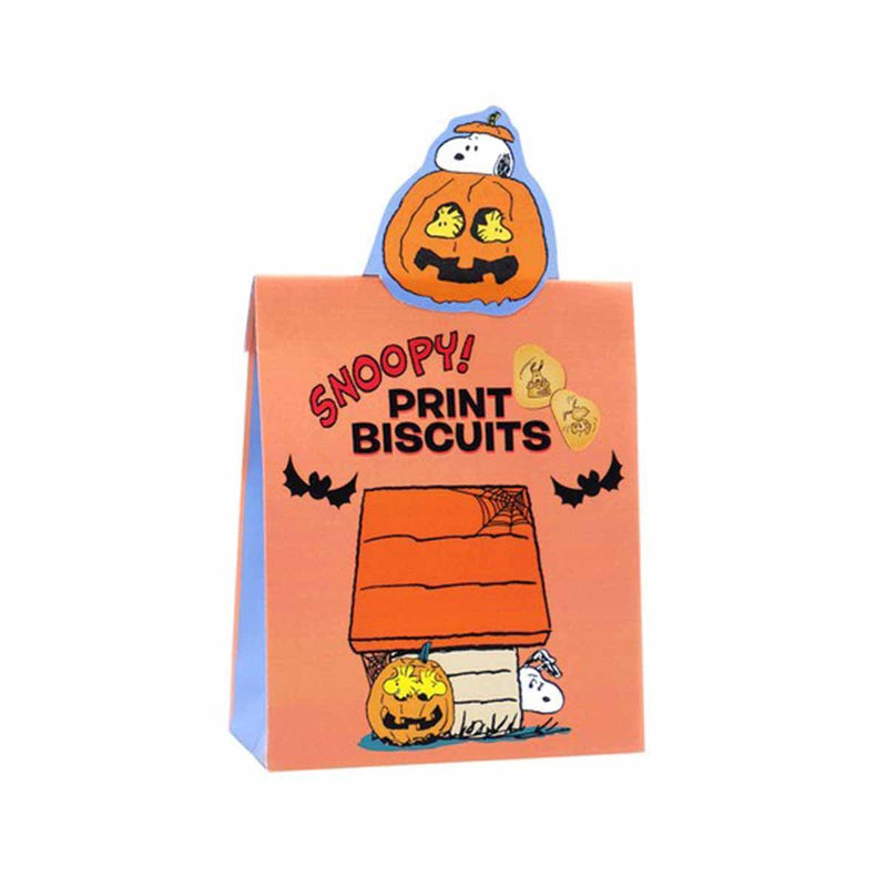 WISMETTAC Halloween Snoopy Printed Biscuit with Paper Bag  (40g) - city&