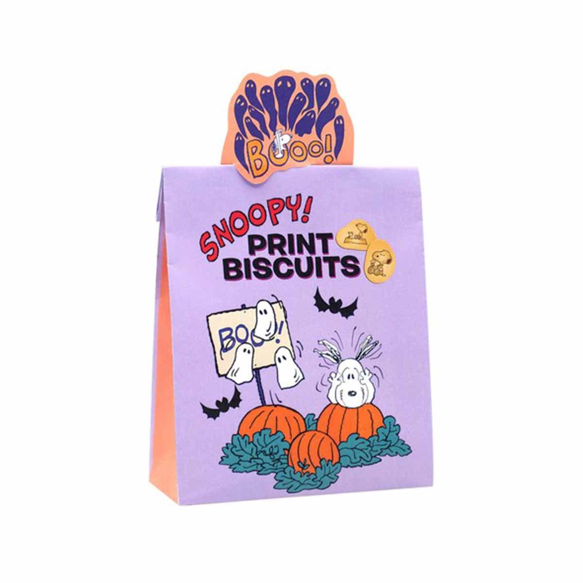WISMETTAC Halloween Snoopy Printed Biscuit with Paper Bag  (40g) - city'super E-Shop