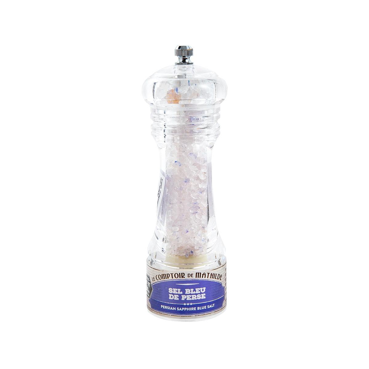 LECOMPTOIRDEMATHILDE Persian Sapphire Blue Salt with Grinder  (50g)