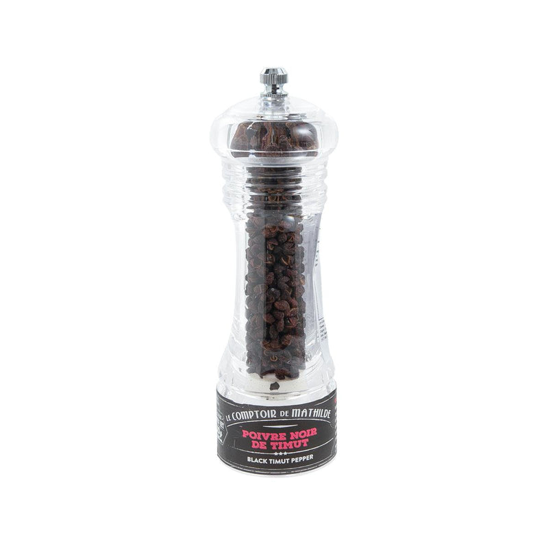 LECOMPTOIRDEMATHILDE Nepal Black Timut Pepper with Grinder  (10g)