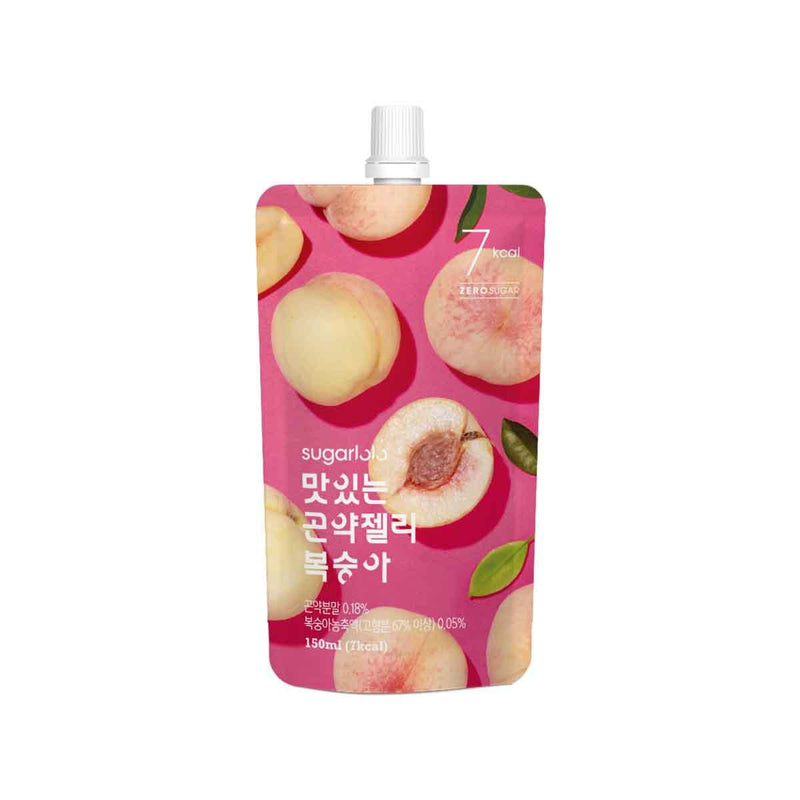 INTAKE Sugarlolo Konjac Jelly Drink - Peach  (150g)