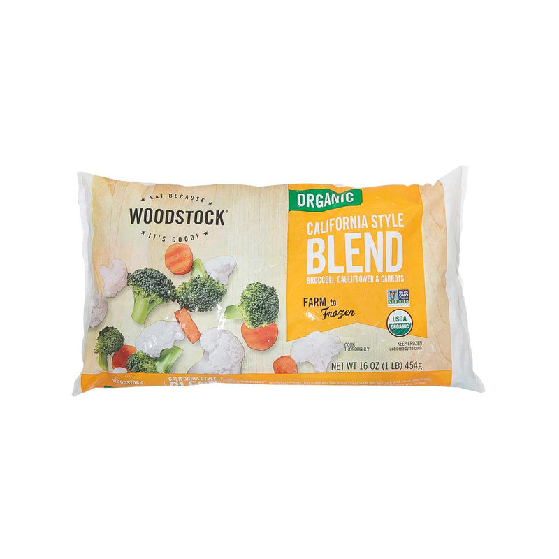 WOODSTOCK Organic California Style Blend - Broccoli, Cauliflower & Carrots (454g) - city&