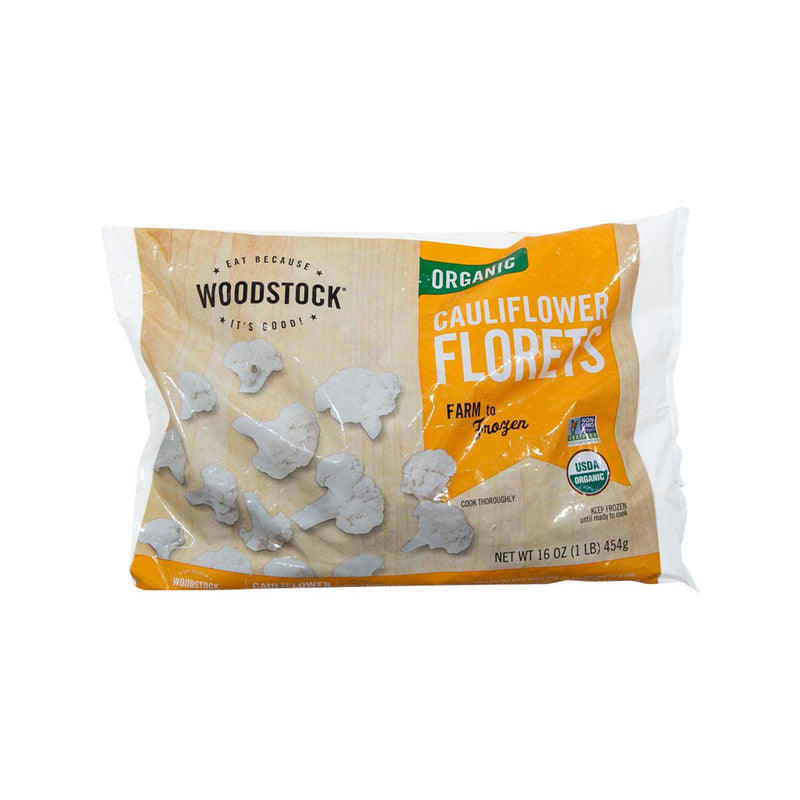 WOODSTOCK Organic Cauliflower Florets (454g) - city&