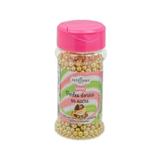 LA PATELIERE 金色珍珠裝飾糖粒 (70g)