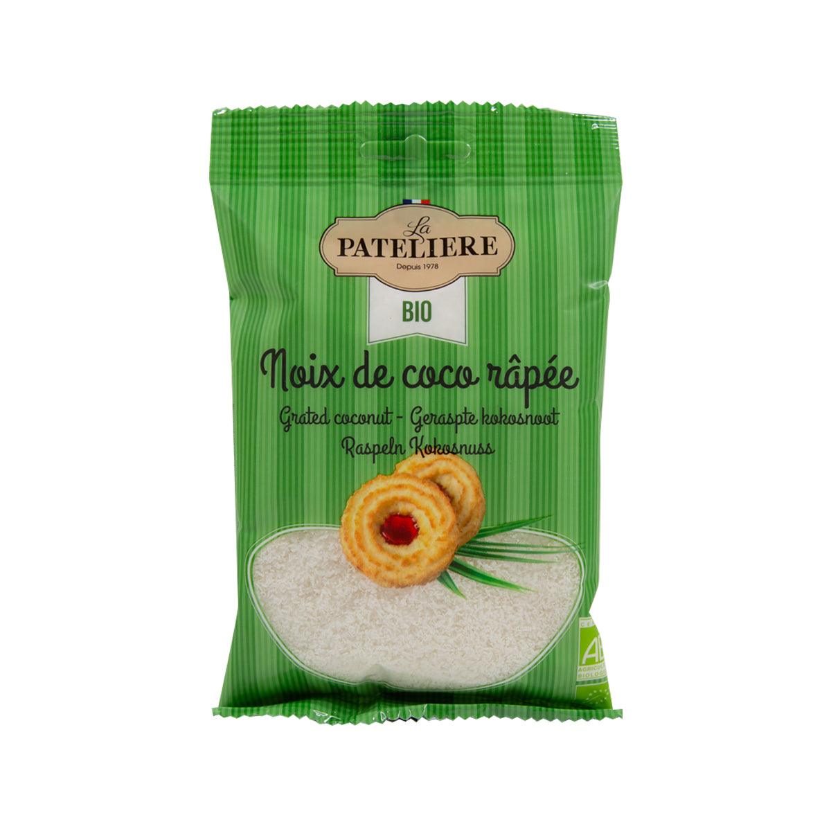 LA PATELIERE Organic Grated Coconut  (125g)