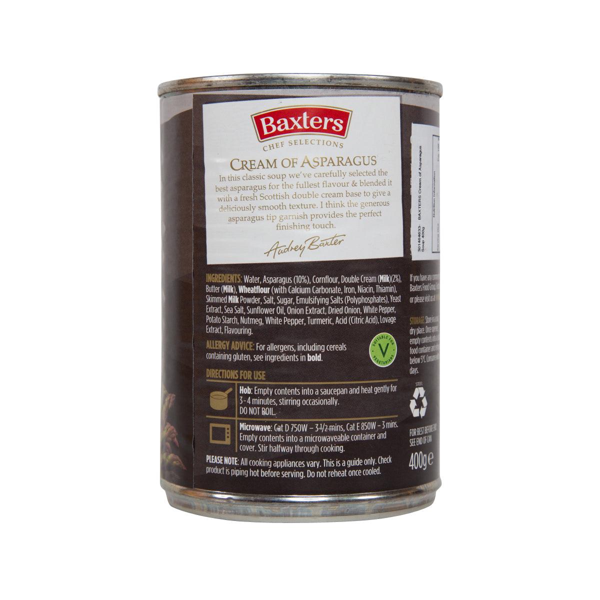BAXTERS Cream of Asparagus Soup  (400g)