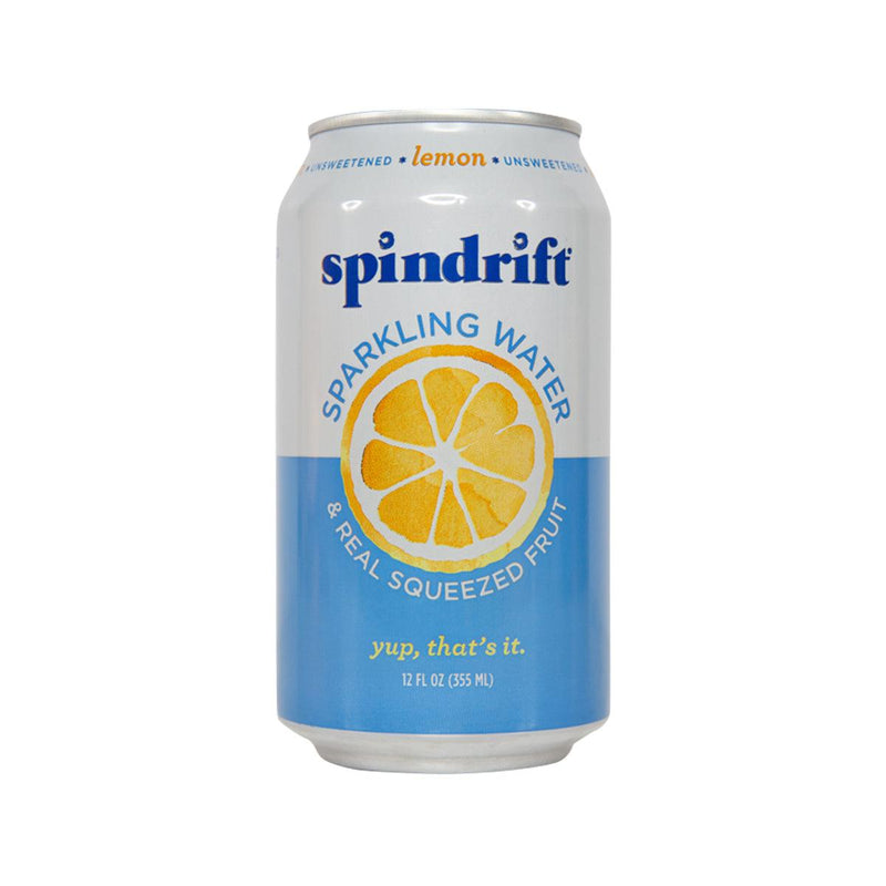 SPINDRIFT Sparkling Water - Lemon  (355mL)