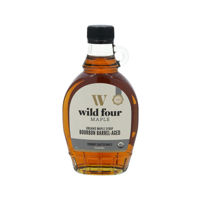 WILD FOUR Organic Bourbon Barrel-Aged Maple Syrup  (237mL) - city'super E-Shop