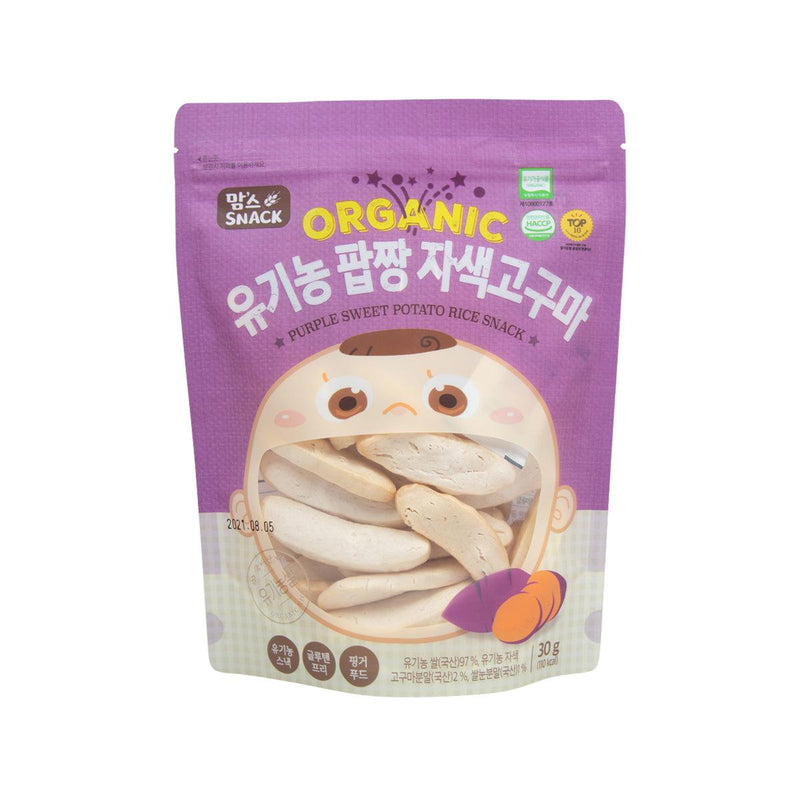 CHUNG O Organic Purple Sweet Potato Rice Snack  (30g)