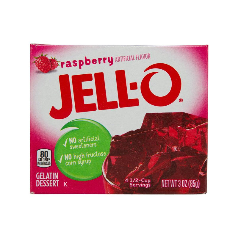 JELL-O 覆盆子味果凍粉  (85g)