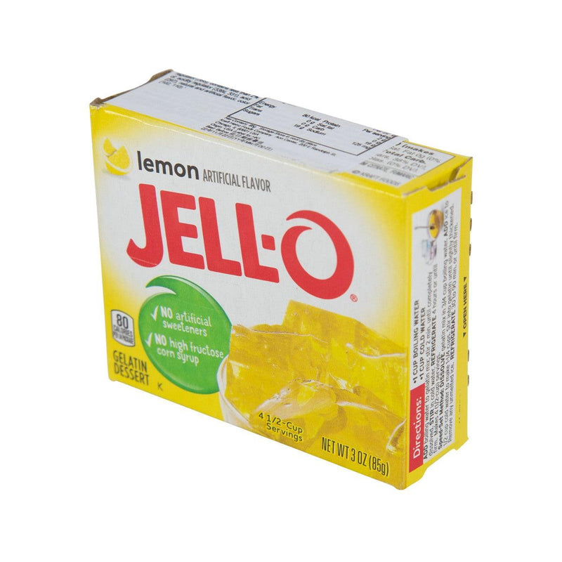 JELL-O Gelatin Dessert Mix - Lemon Flavor  (85g)