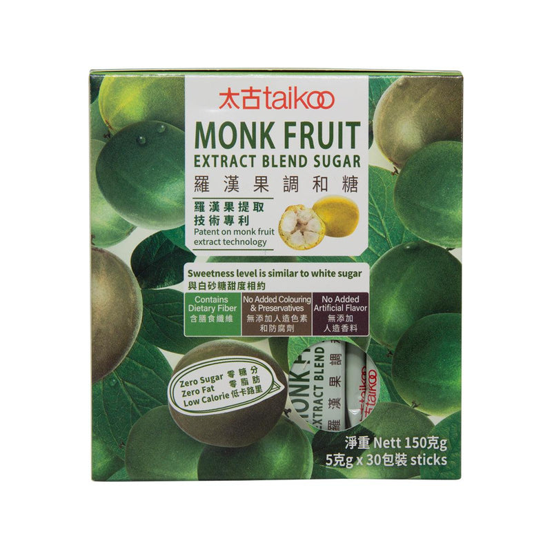 TAIKOO Monk Fruit Extract Blend Sugar  (150g) - city&