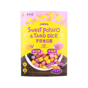 KUA KUA YUAN Sweet Potato & Taro Dice, 300g