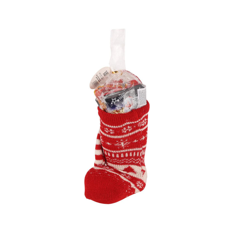 EIM Xmas Knitted Sock with Snacks [LL]  (86g)