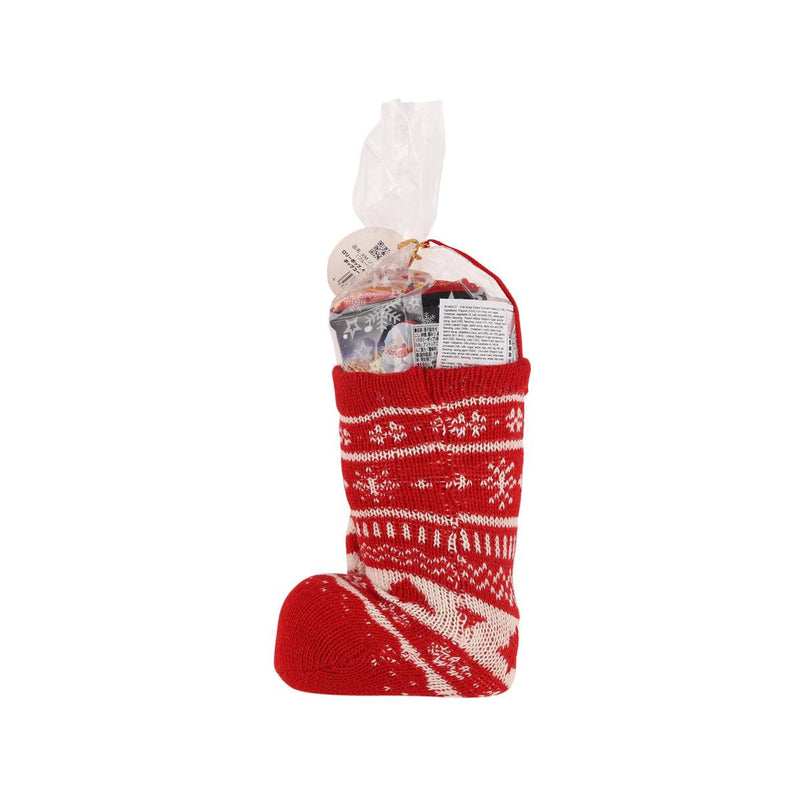 EIM Xmas Knitted Sock with Snacks [LL]  (86g)