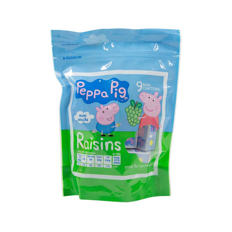 PEPPA PIG Raisins Mini Snacks  (9 x 14g)