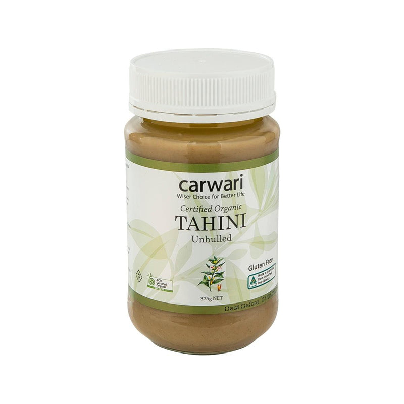 CARWARI Organic Tahini - Unhulled  (375g)