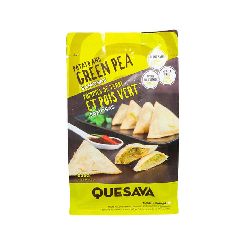 QUESAVA Potato and Green Pea Samosas  (200g)
