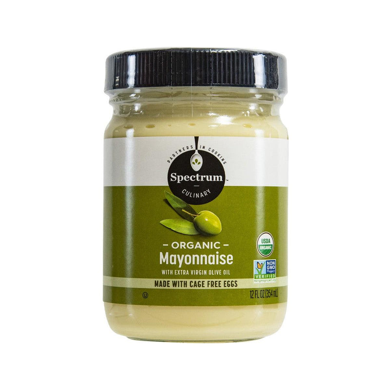 SPECTRUM Organic Mayonnaise with Extra Virgin Olive Oil  (354mL)