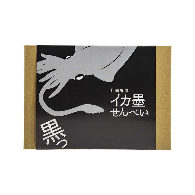 TETRAMAKE Okinawa Squid Ink Rice Cracker  (5pcs) - city&
