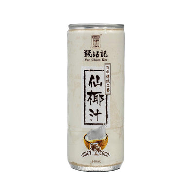 YAN CHIM KEE Juicy Coco Drink [Can]  (240mL) - city'super E-Shop