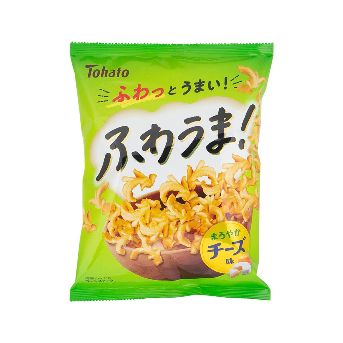 TOHATO Fuwauma Corn Snacks - Cheese  (60g) - city'super E-Shop