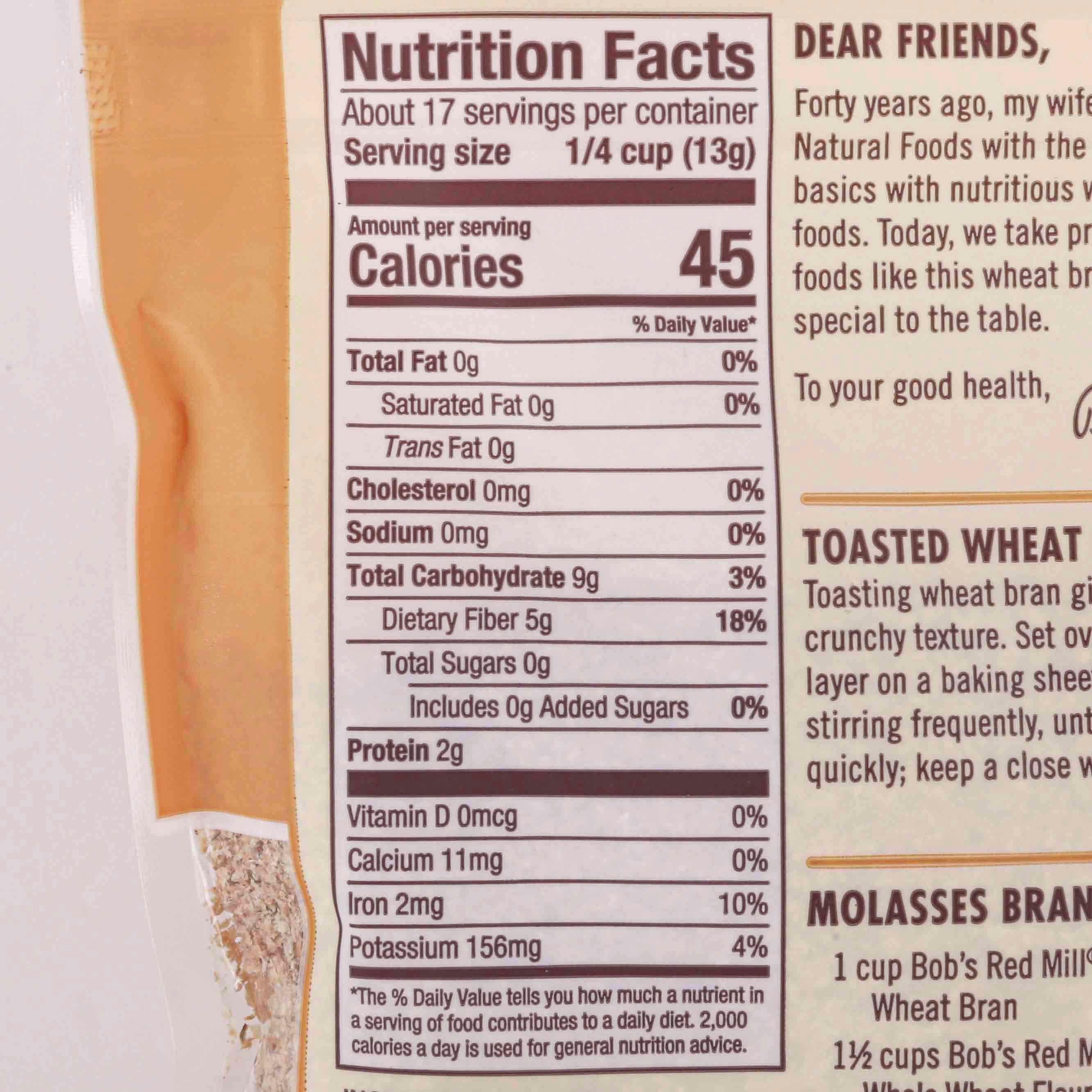 BOB'S RED MILL Wheat Bran  (227g)