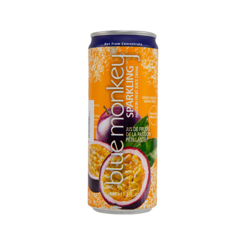 BLUE MONKEY Sparkling Passion Fruit Juice Drink  (330mL)