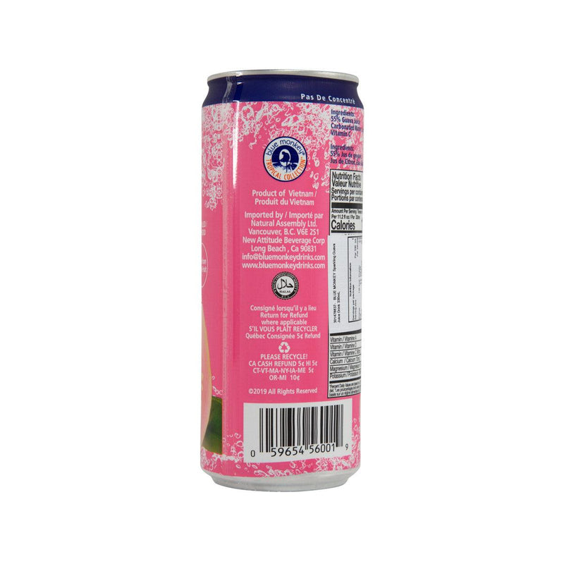 BLUE MONKEY Sparkling Guava Juice Drink  (330mL)