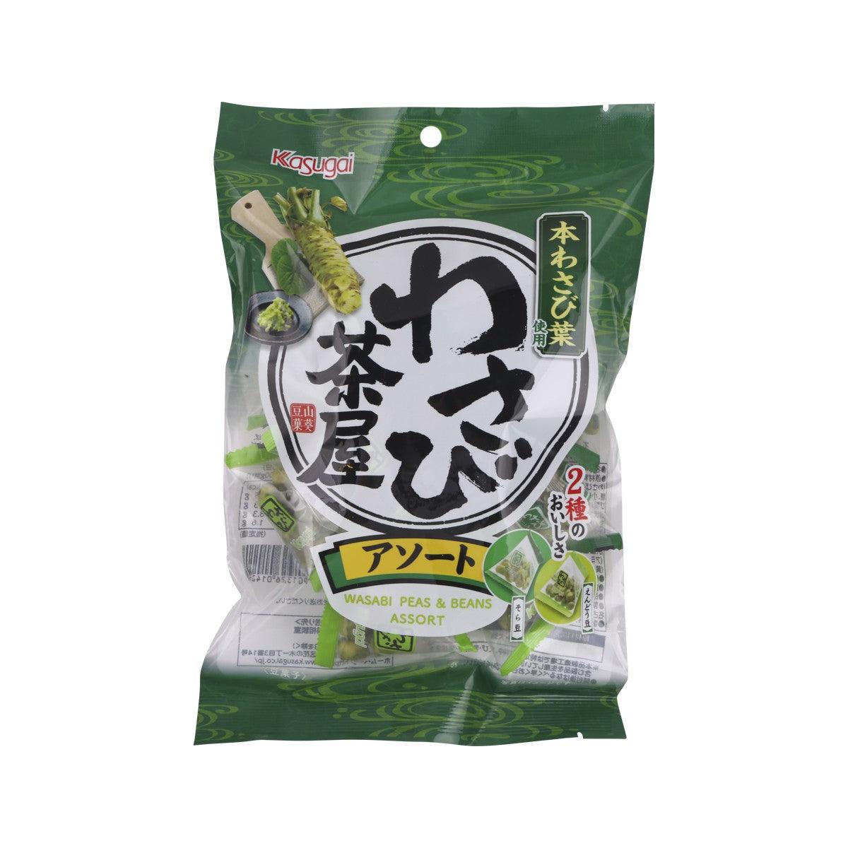 KASUGAI Wasabi Peas & Beans  (104g)