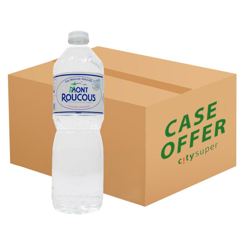 MONT ROUCOUS Natural Mineral Water  (6 x 1L)