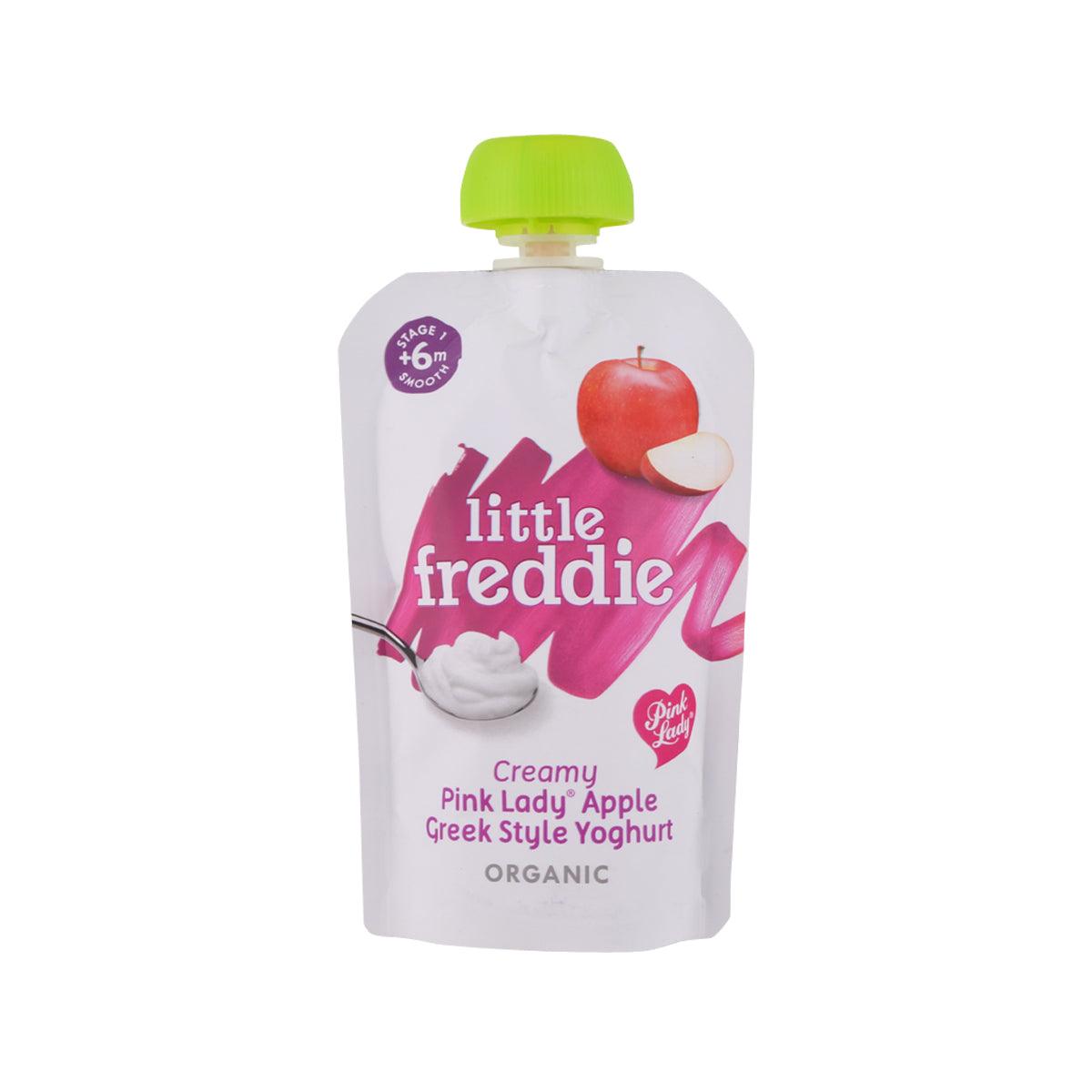 LITTLEFREDDIE 有機紅粉佳人蘋果希臘式乳酪 (100g)