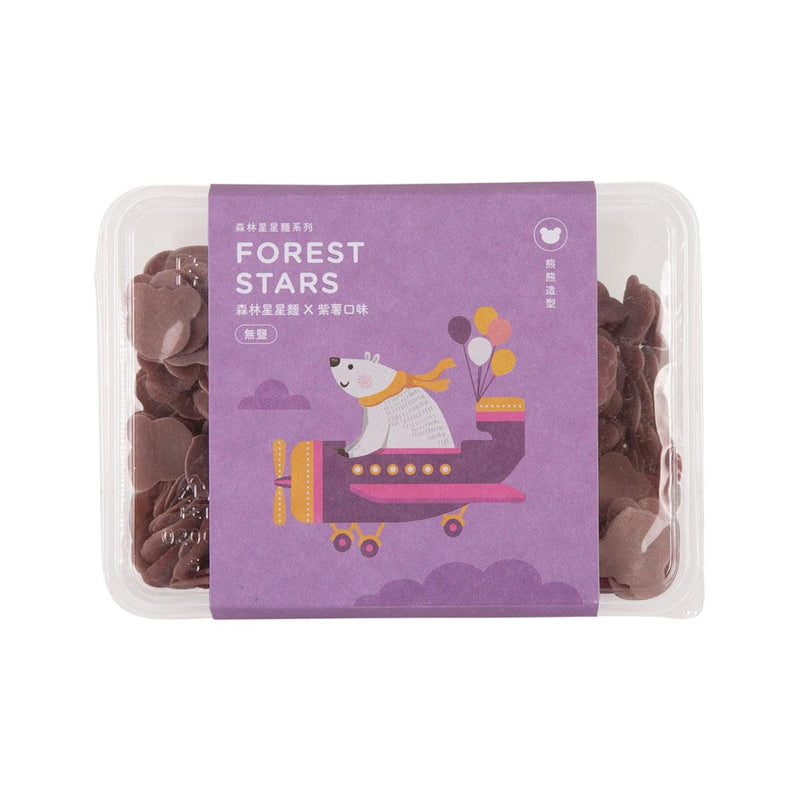 FOREST NOODLE Forest Stars Noodles - Purple Sweet Potato  (200g)