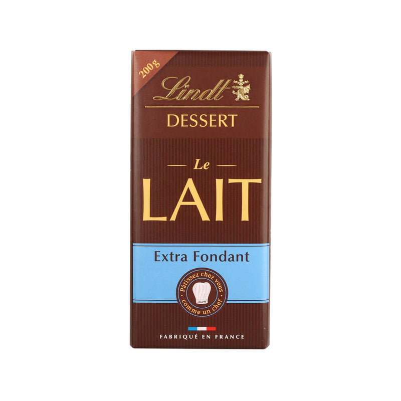 LINDT 烘焙用牛奶朱古力  (200g)