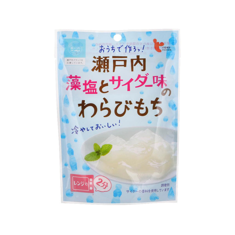 ITOKU 手造蕨餅粉 - 瀨戶內海藻鹽汽水味  (80g)
