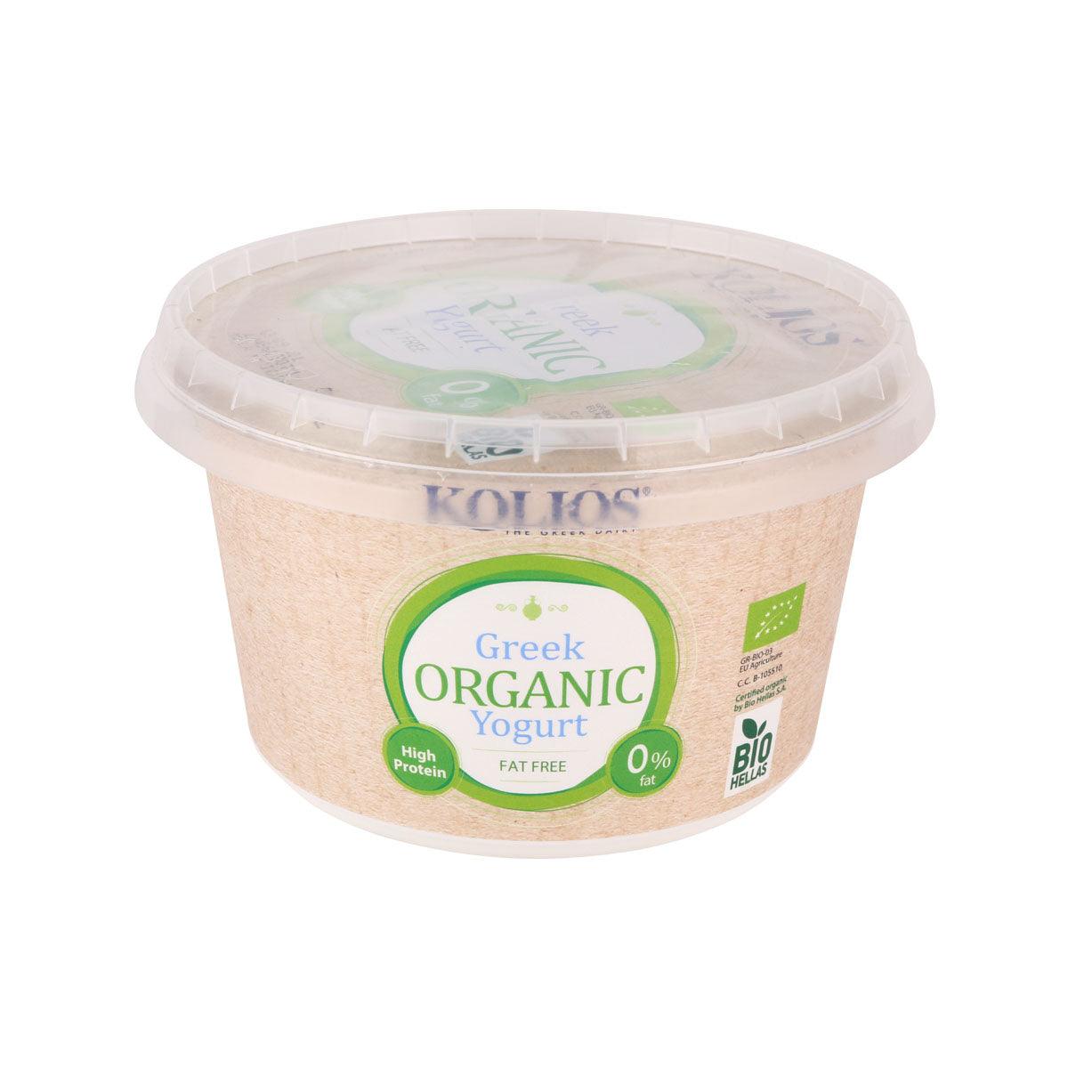 KOLIOS Organic Greek Yogurt - 0% Fat  (500g)