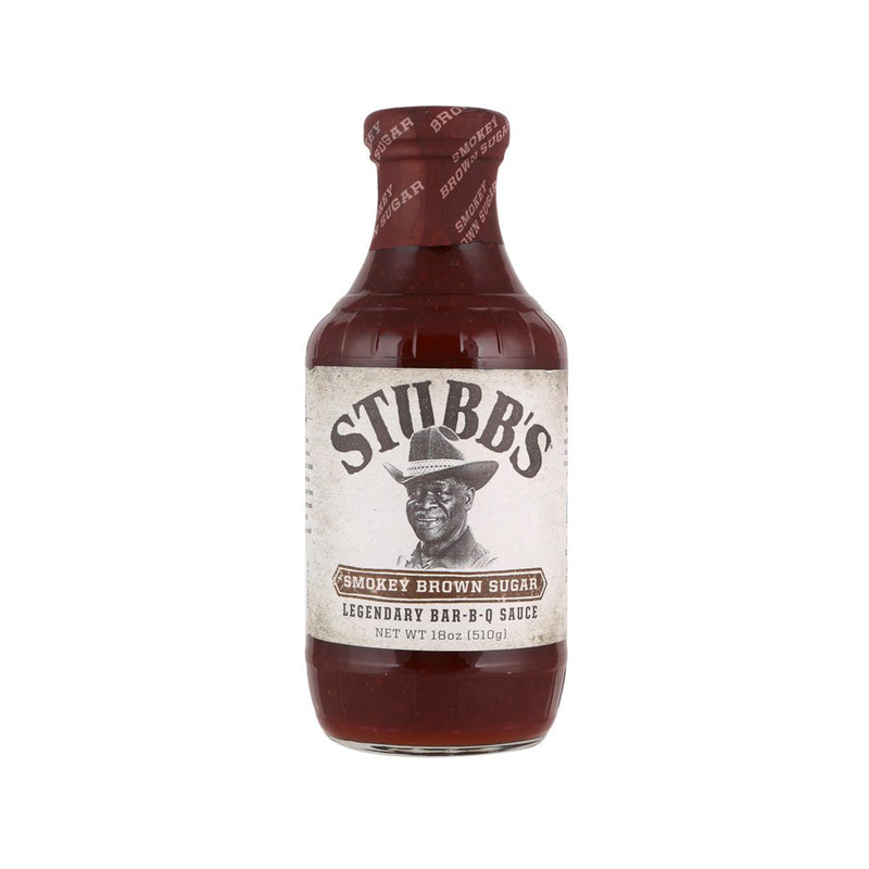 STUBBS 燒烤醬-煙燻黑糖味  (510g)