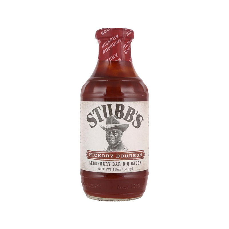 STUBBS Legendary Bar-B-Q Sauce - Hickory Bourbon  (510g)