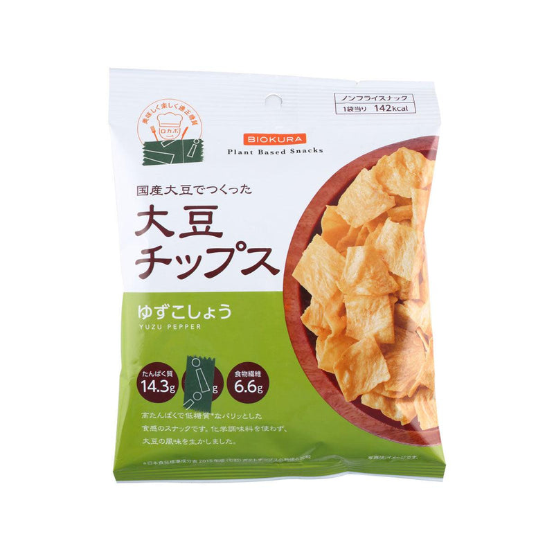 BIOKURA Soy Chips - Yuzu Pepper  (35g)