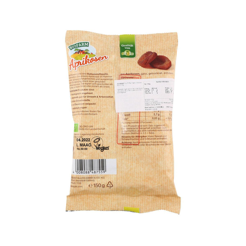 KLUTH Raw Organic Unsulfured Apricot  (150g)