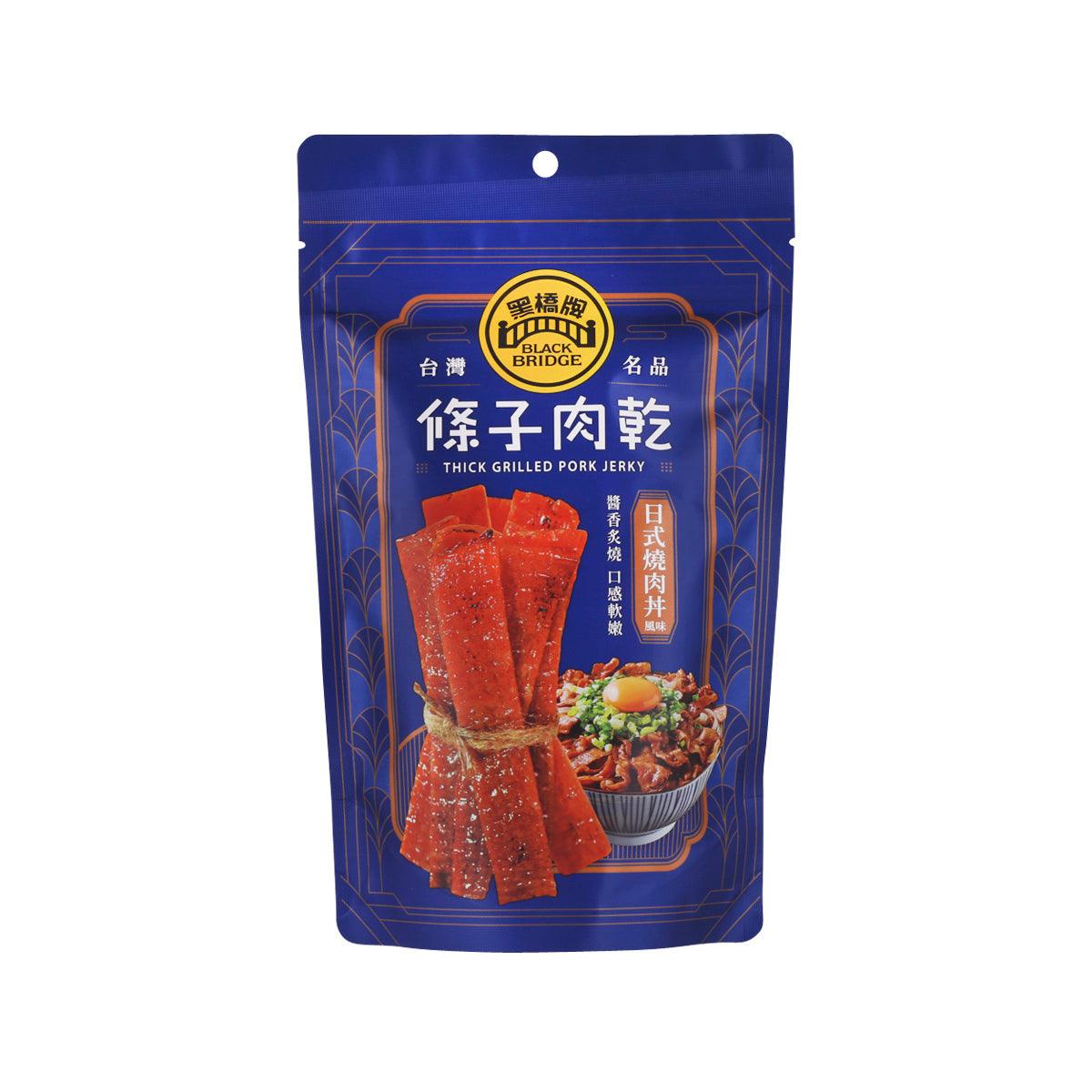 BLACK BRIDGE Tender Grilled Pork Jerky - Yakiniku Don Flavor  (100g)