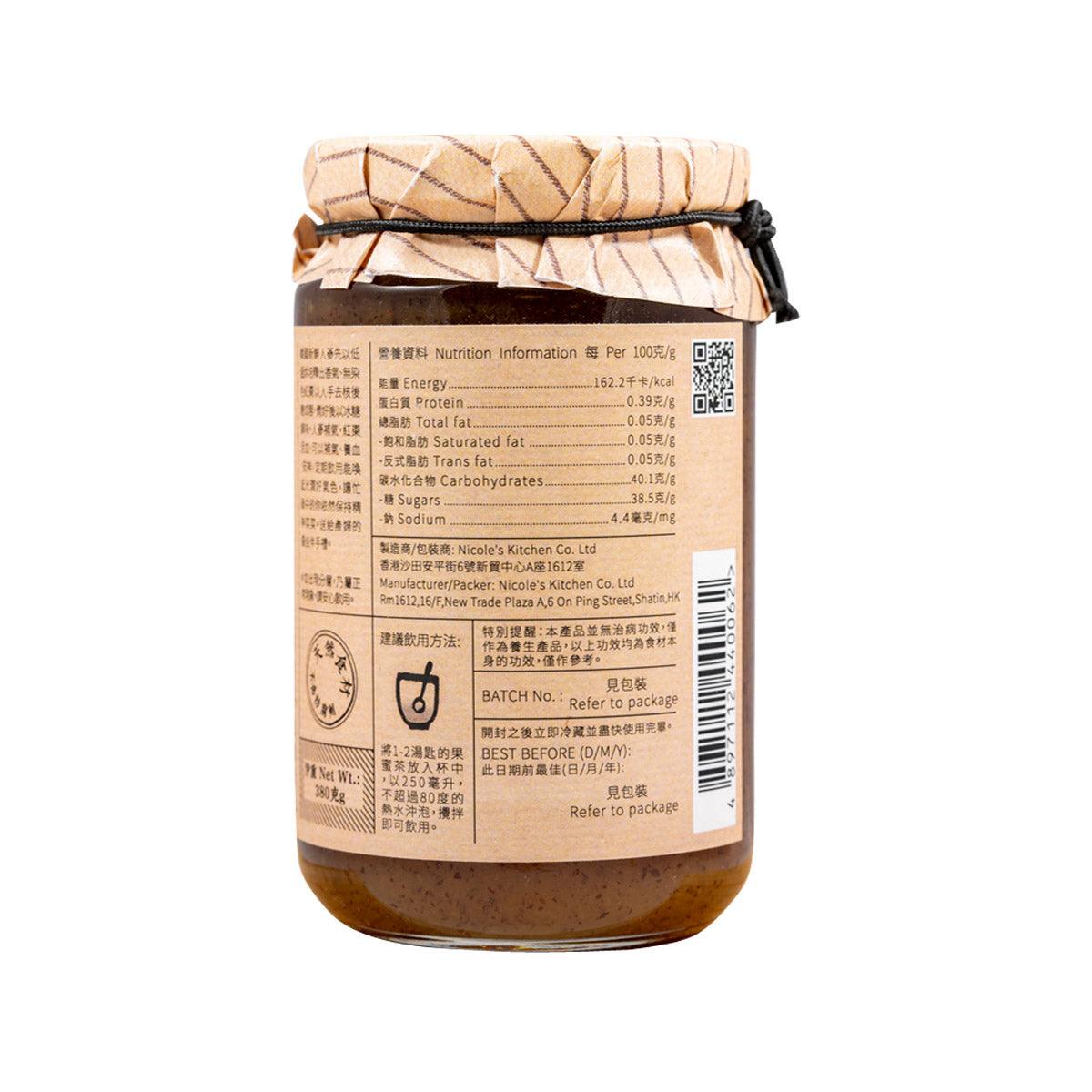 NICOLE'S KITCHEN Ginseng Red Jujube Tea  (380g)
