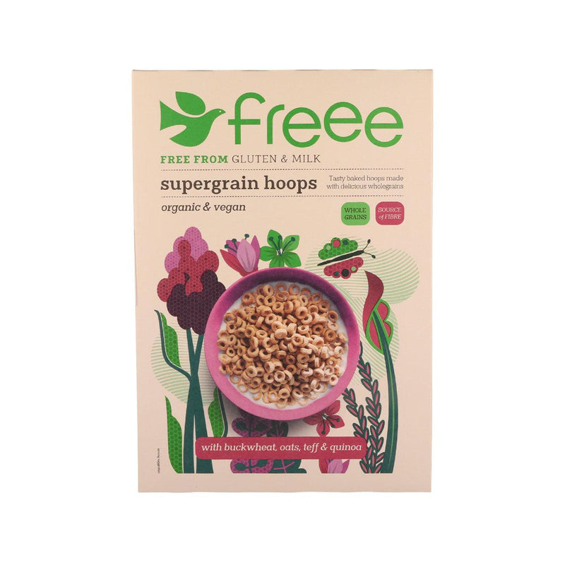DOVES FARM Freee Gluten Free Organic Supergrain Hoops  (300g)