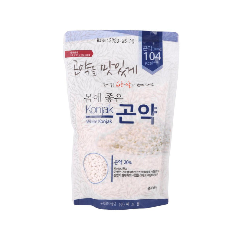HAEOREUM Konjak Rice - White  (300g)