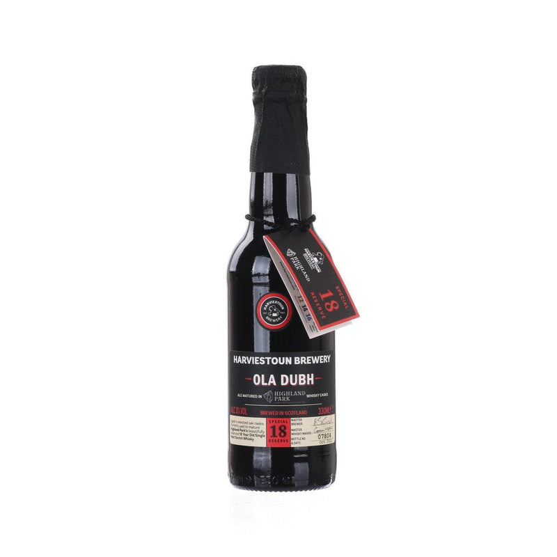 HARVIESTOUN Ola Dubh 18 Year Old Oak Aged Stout (Alc8.0%)[Bottle]  (330mL)