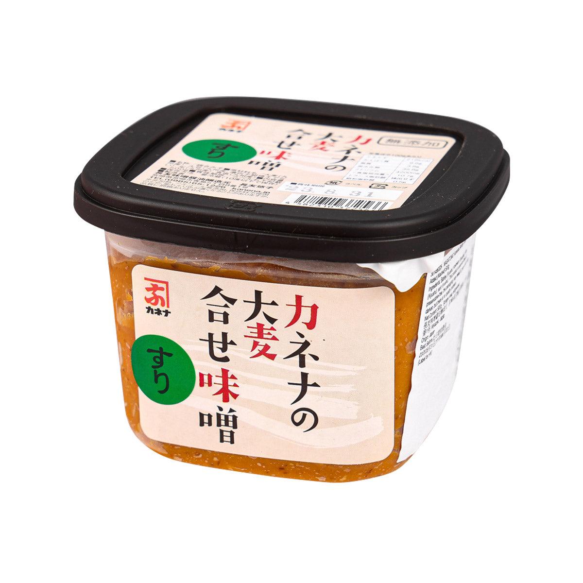 NAGATOMO Kanena Barley Miso - No Additive Added (Mashed)  (500g)