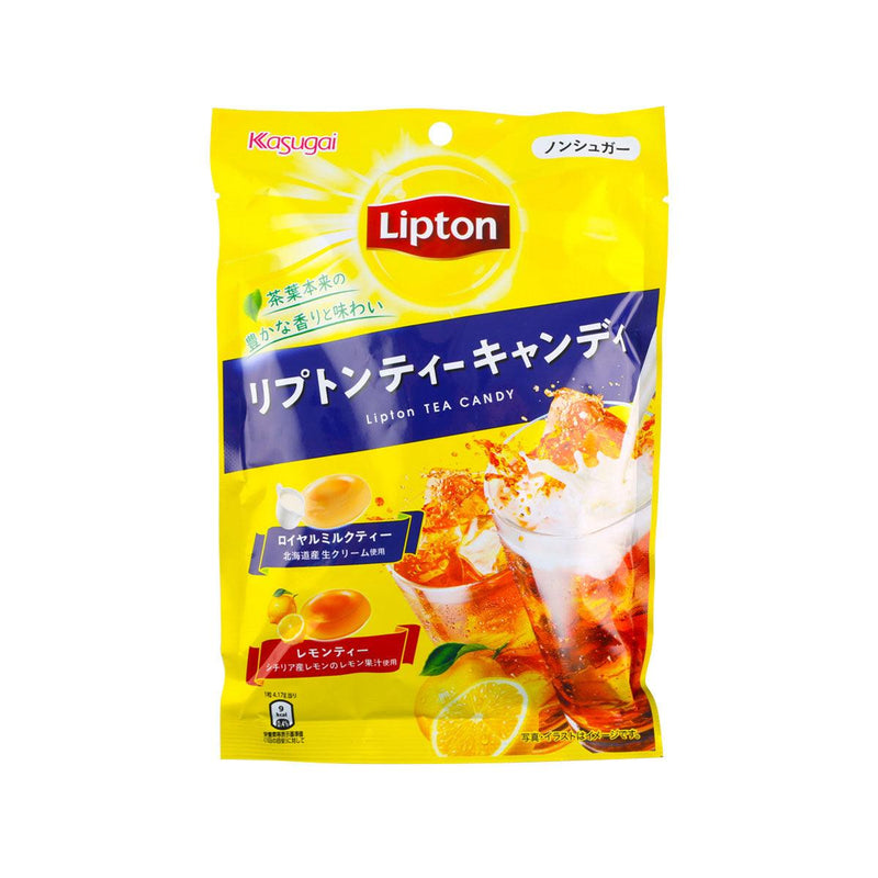 春日井 Lipton 茶糖 - 奶茶 & 檸檬茶  (62g)